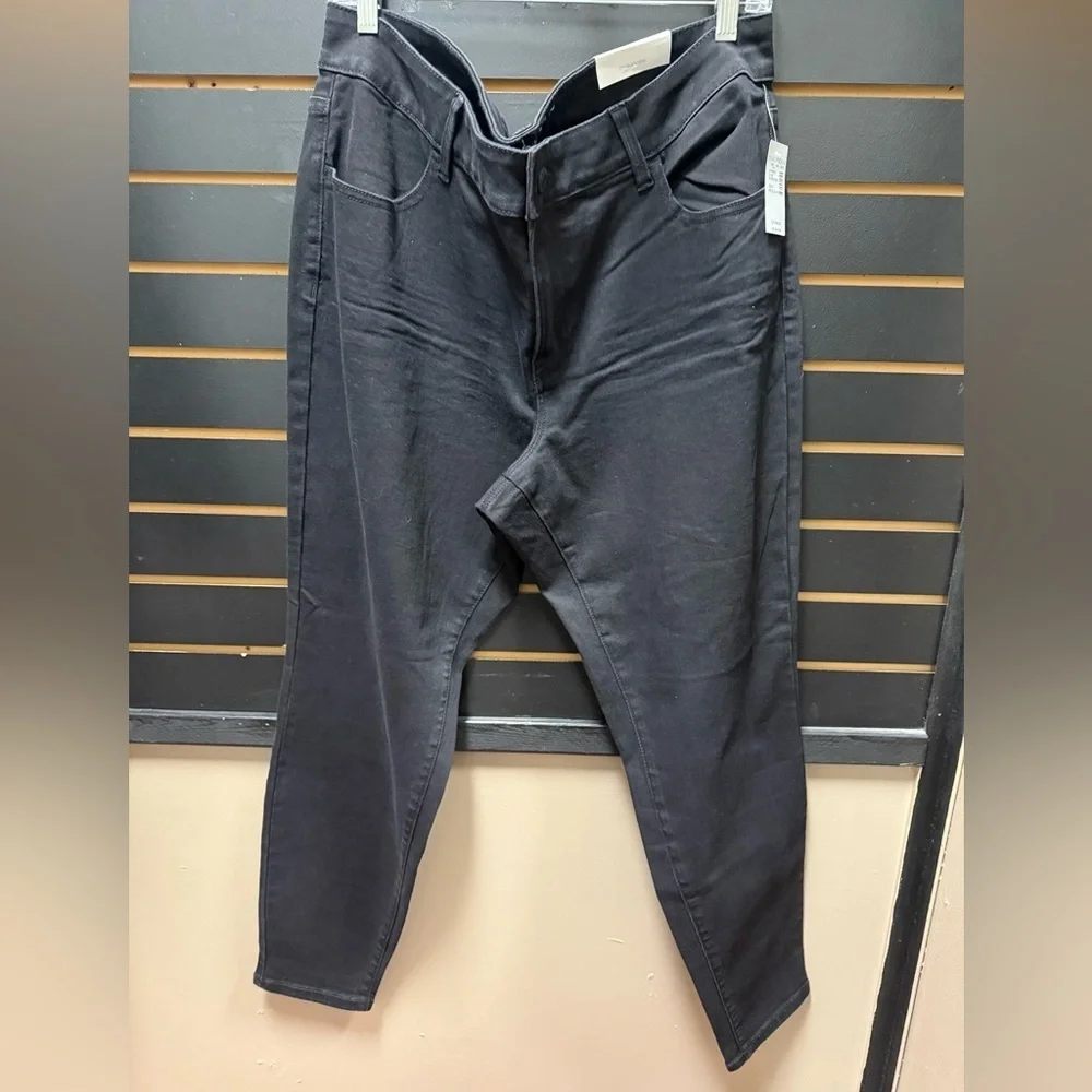 Maurices DenimFlex Mid Rise Jeggings Black Jeans 20W Regular NWT